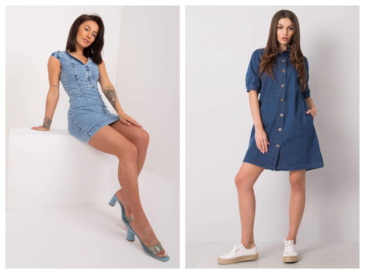 Sukienki jeansowe – przegląd ciekawych modeli